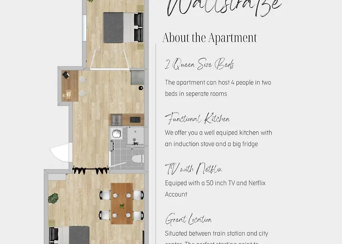 Zentral * Stilvoll * Nahe Hbf * Netflix アーヘン